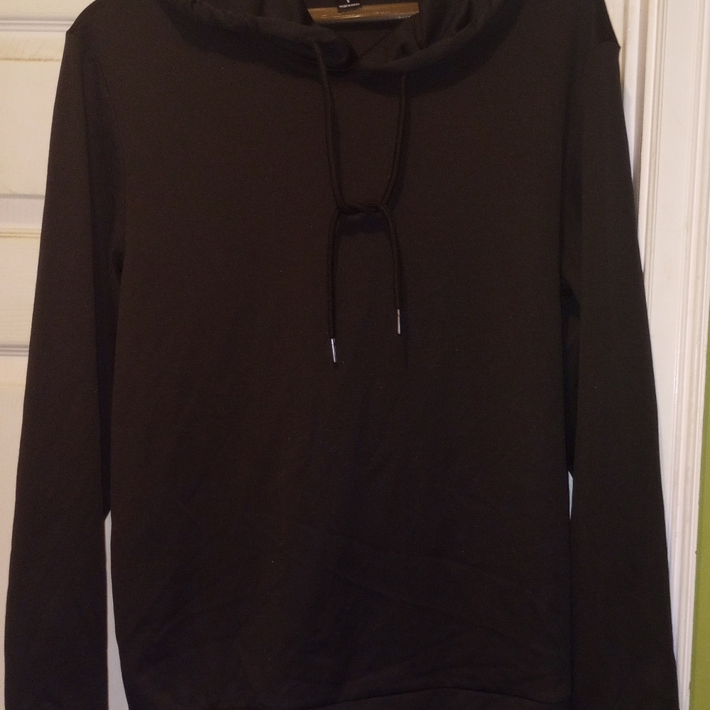 Shein "Fight For Your Dream" Men's Polyester Hoodie, Black Size Small